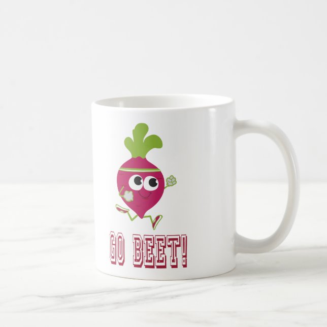 Go Beet! Coffee Mug (Right)