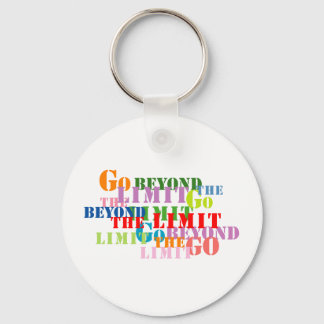 Go Beyond the Limit Key Ring