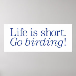 Go Birding! Poster