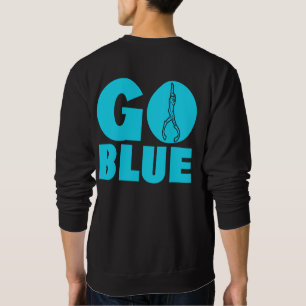Go blue sweatshirt
