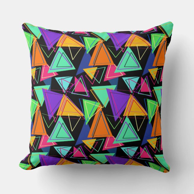 Go Bold, Bohemian, Avant-Garde Cushion (Front)