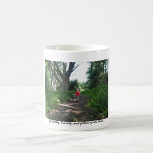 Go boldly, bravely, and follow yo... coffee mug