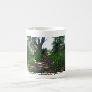 Go boldly, bravely, and follow yo... coffee mug