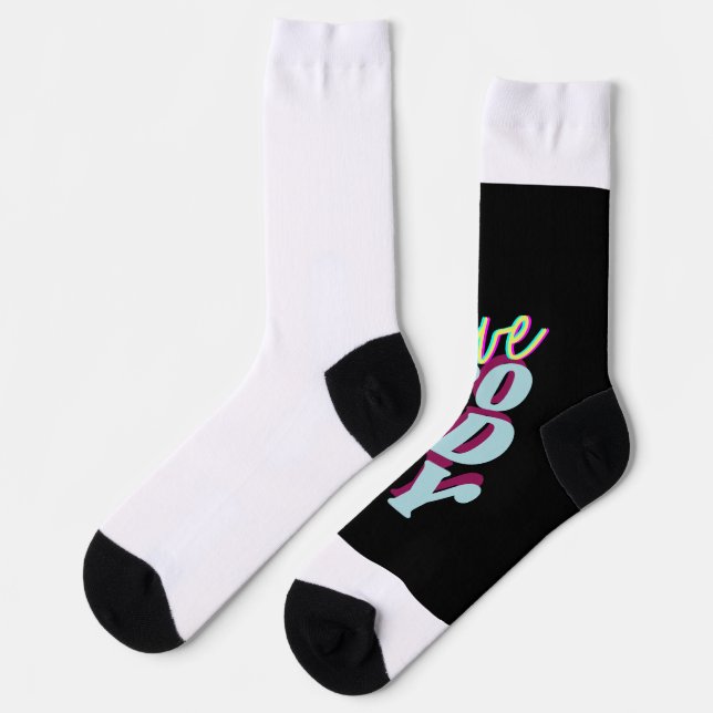 Go Boldly Crew Socks (Left)