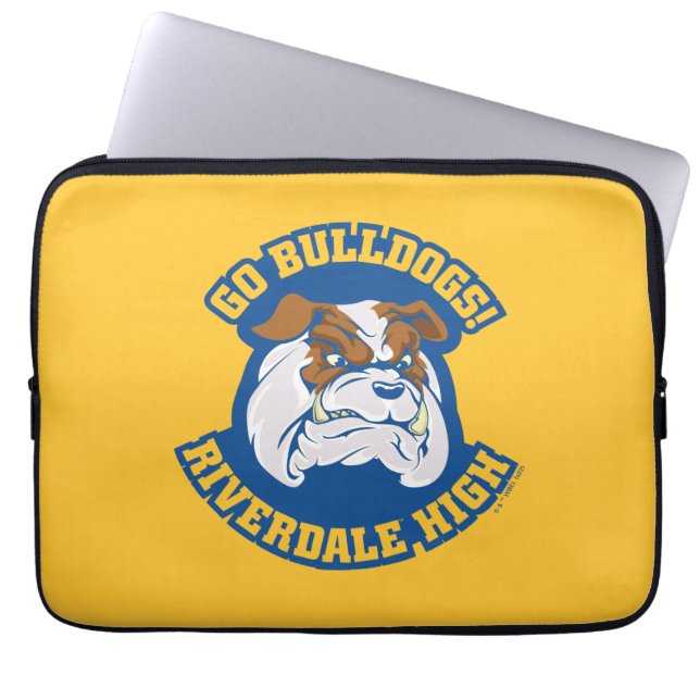Go Bulldogs - Riverdale High Laptop Sleeve (Front)
