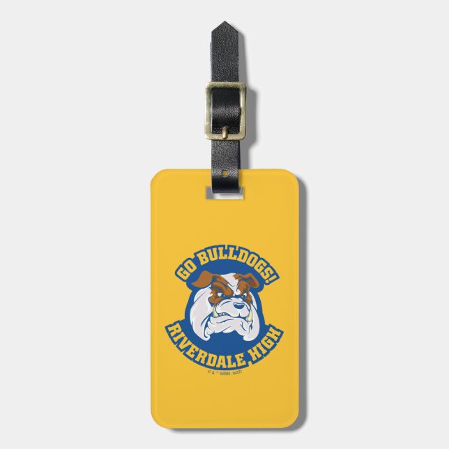 Go Bulldogs - Riverdale High Luggage Tag (Front Vertical)