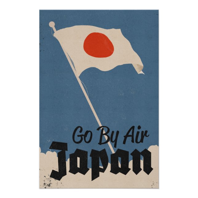 Go By Air Japan Poster (Front)