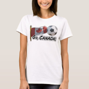 Go, Canada Soccer Fan T-Shirt