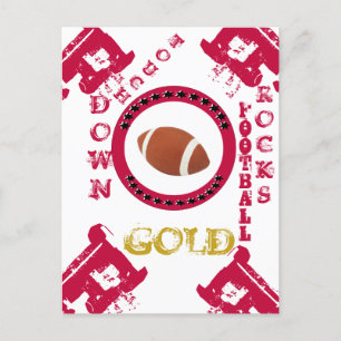 GO CHAMPS POSTCARD
