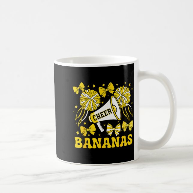 Go Cheer Bananas School Srts Fan Team Srit Name  Coffee Mug (Right)