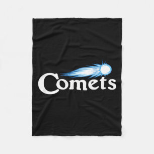 Go Comets Football Baseball Basball Cheer Team Fan Fleece Blanket
