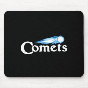 Go Comets Football Baseball Basball Cheer Team Fan Mouse Pad