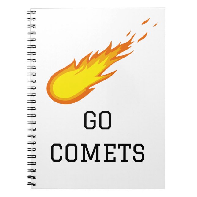 Go Comets Notebook (Front)