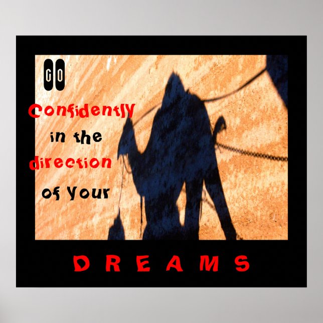 Go Confidently in the Direction... Poster (Front)