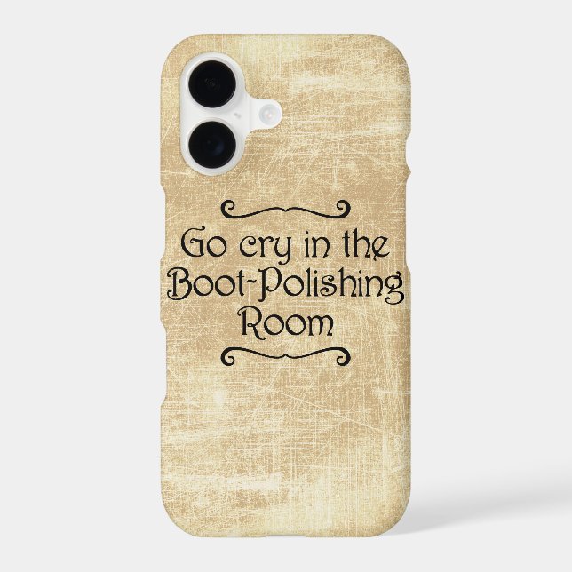 Go Cry In The Boot-Polishing Room (Back)