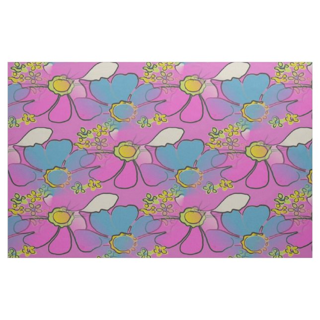 Go Daisy Fabric (Fat Quarter)