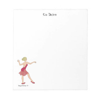 Go Dance Note Pad