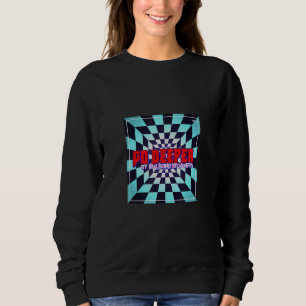 Go Deeper Art From Album Cover By Shlaime Mochkin Sweatshirt