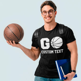 Go Favourite Basketball Player Custom T-Shirt