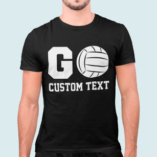 Go Favourite Volleyball Player Custom T-Shirt