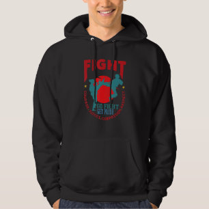 Go Fight Get Pride Jiu Jitsu Material Arts Mma Tab Hoodie