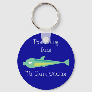 Go Fish_Irene The Green Sardine Key Ring