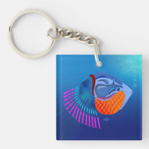 Go Fish Key Ring