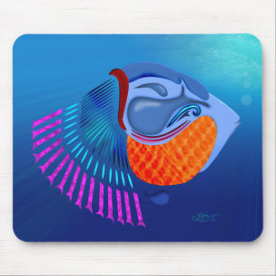 Go Fish Mouse Pad