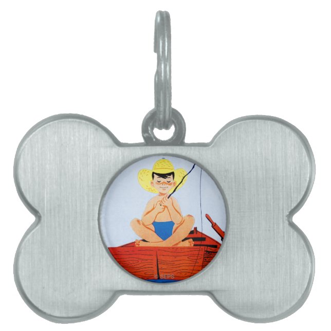 Go Fish Pet ID Tag (Front)