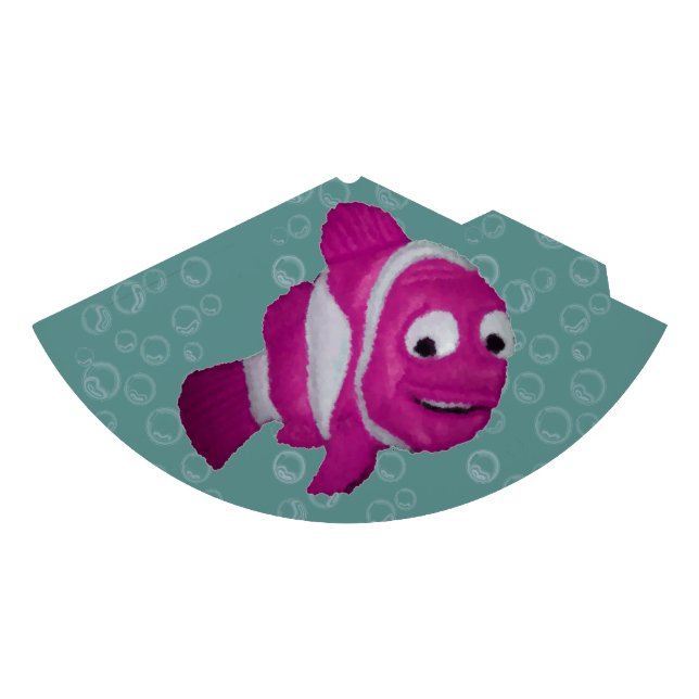 Go Fish (pink) Party Hat (Front)