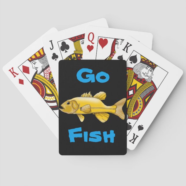 Go Fish Playing Cards (Back)