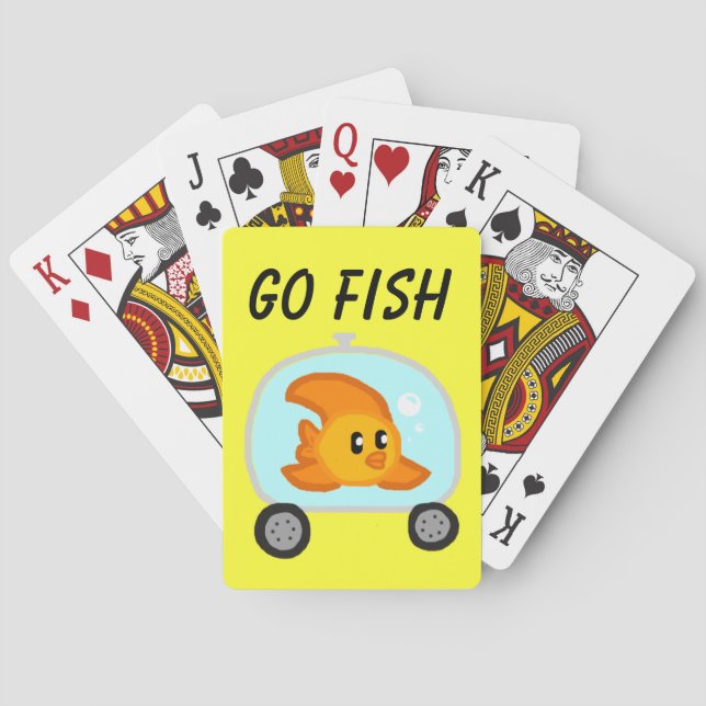 GO FISH PLAYING CARDS (Back)
