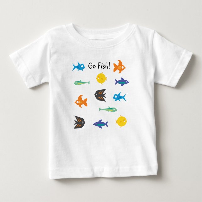 Go Fish_Some Things Fishy_Go Fish! Baby T-Shirt (Front)