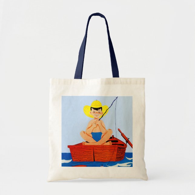 Go Fish Tote Bag (Front)