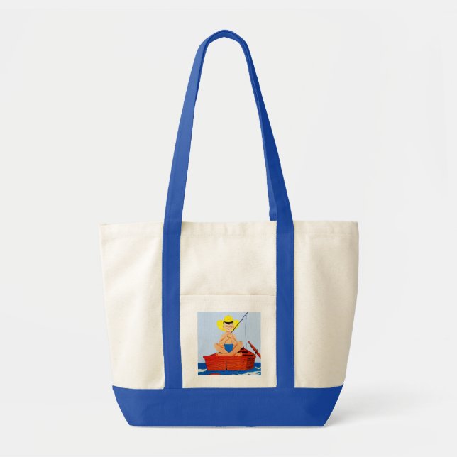 Go Fish Tote Bag (Front)