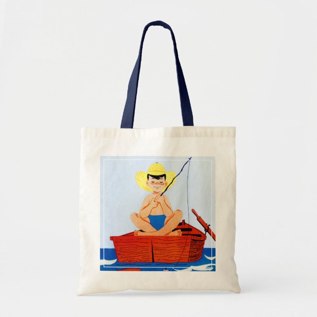 Go Fish Tote Bag (Front)
