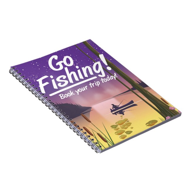 Go Fishing! Notebook (Right Side)