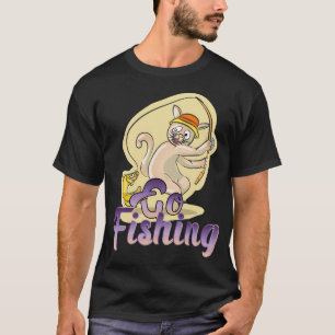 Go Fishing Sign T-Shirt