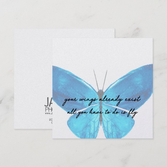 GO FLY 5.25 x 5.25 card (Front/Back)