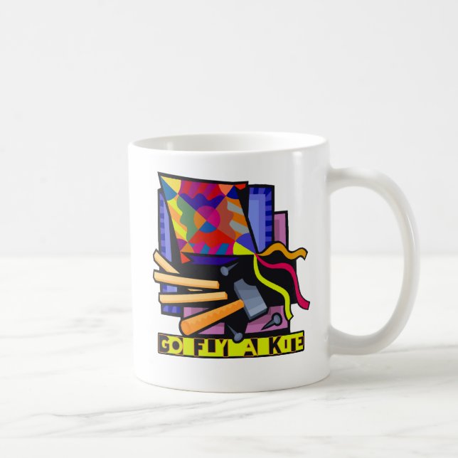 Go Fly a Kite 5 Coffee Mug (Right)