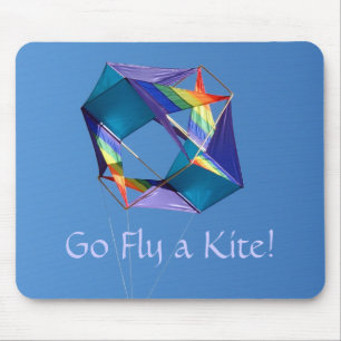 Go Fly A Kite! Mouse Pad