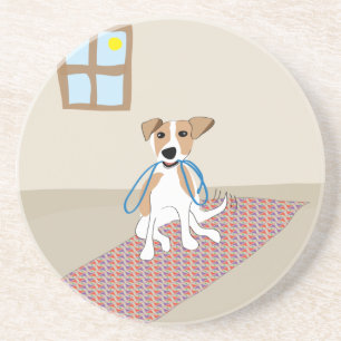 Go for a Walk Dog - Paw of Attraction Coaster