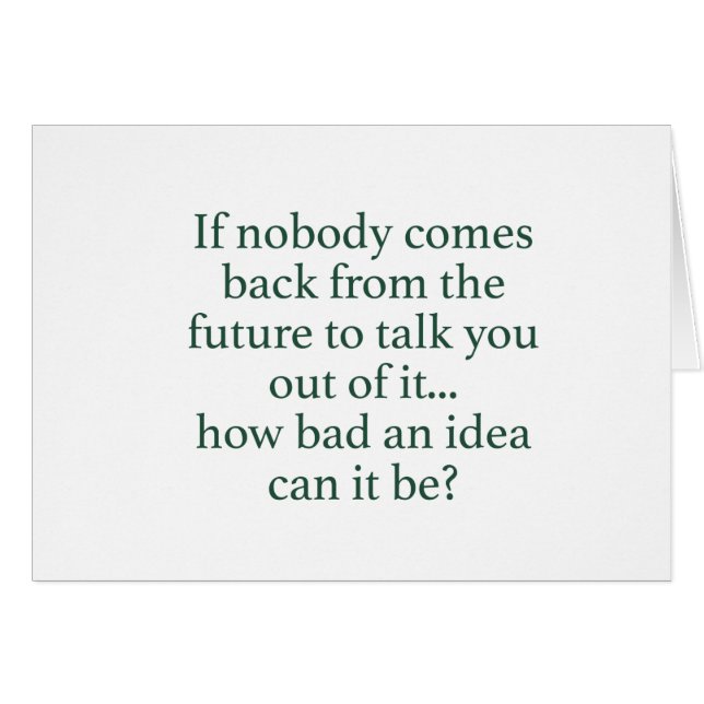 Go For It! (Front Horizontal)