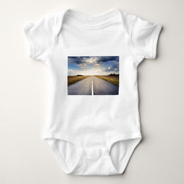 Go For It Baby Bodysuit (Front)