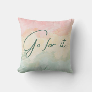 Go for it cushion