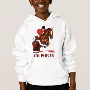 Go For It Jumper Girls Hoodie