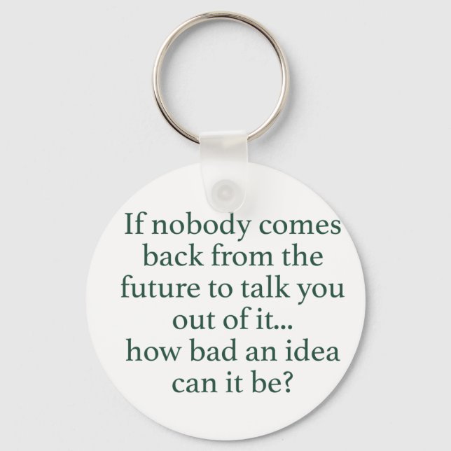 Go For It! Key Ring (Front)