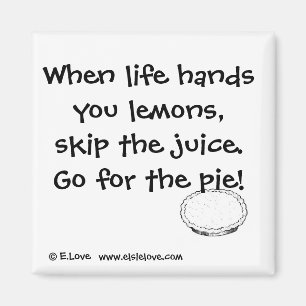 Go For the Pie! Magnet