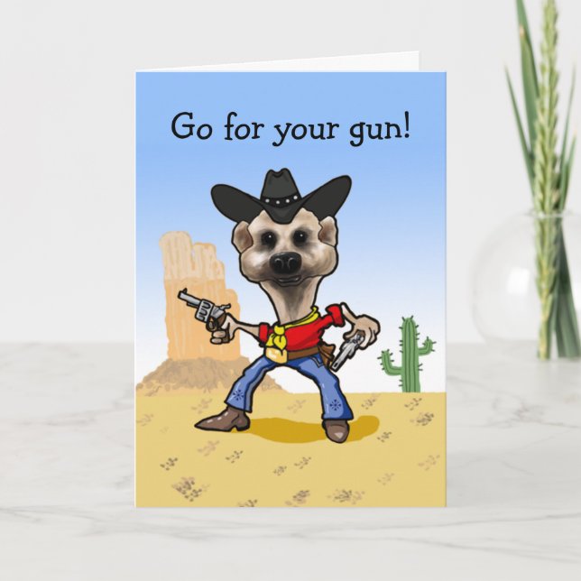 Go for your gun! card (Front)