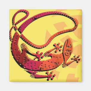 GO GECKO MAGNET